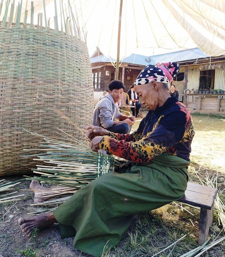 Kijümetouma village- Weaving the tradition and beauty of bamboo baskets